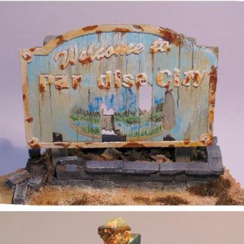 Welcome to Paradise City Diorama by Light Vador