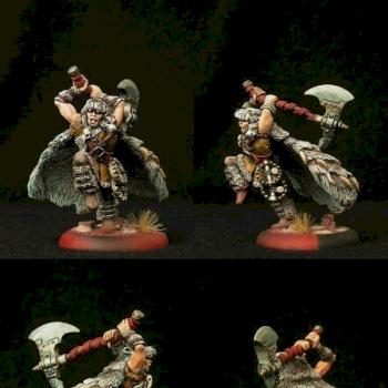 Khador Manhunter Character Solo - Yuri the Axe by yaro