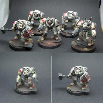 Deathwing Terminator Command Squad by dicker koenig