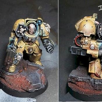 Imperial Fist terminator #1 by Domo