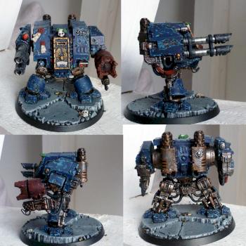 Crimson Fist Dreadnought by Conium Maculatum