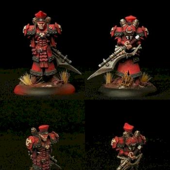 Kommandant Irusk - Khador Warcaster by yaro