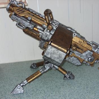 battle damaged and painted nerf vulcan imperial gun by ronny