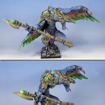 Ultraforge Greater Demon of Tzeentch by Wappellious