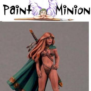 Amazon Female Warrior from Elmore Masterworks Set #4 by PaintMinion