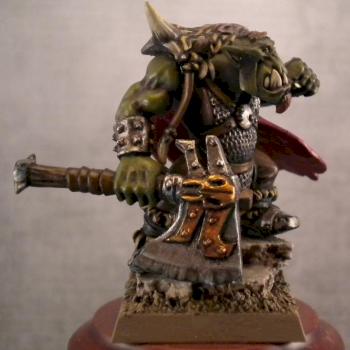 Orc Warboss by Neophyter