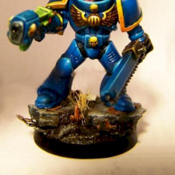 space marines sergeant by risk0