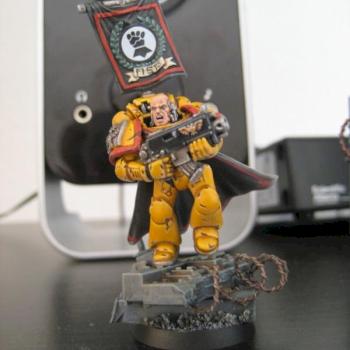 Imperial Fist Commander by pacmanman