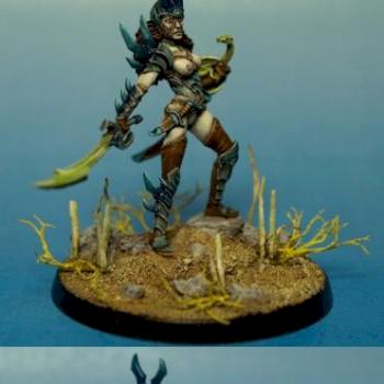 CMON Contest 15 - Female Anti-Paladin from Dark Sword Miniatures by Forgrimm