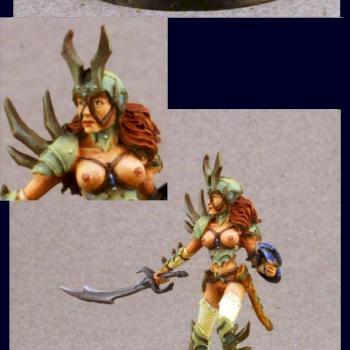 CMON Contest 15 - Female Anti-Paladin from Dark Sword Miniatures by Scoot da Poot