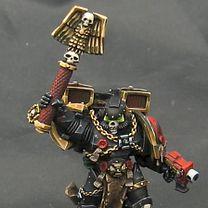 Chaplain with Jump Pack by Jolly Roger Studio