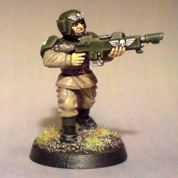 Cadian Guardsman by Springbok