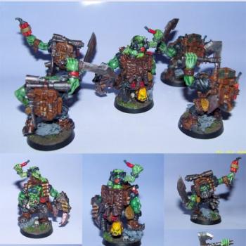 Ork Kommando Squad by mrincredible