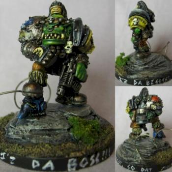 Old School Ork Boss by Gearhead