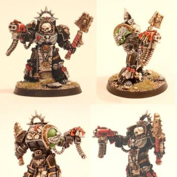 Dark Angels Terminator Chaplain by Gunstarmax