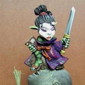 Wazabi-Goblin Geisha by HOHO