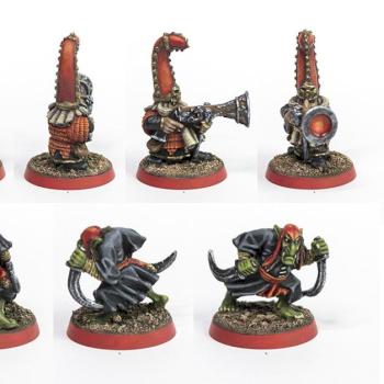 Blood bowl Chaos Dwarf Star players by Jude