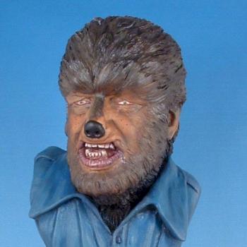 Wolfman Bust by gonzo miniatures