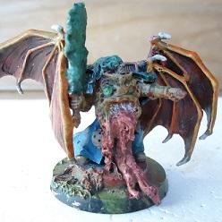 Chaos lord custom chapter sculpt by Pax-Imperialis