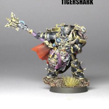 Black legion Chaos lord by Tigershark Infinite