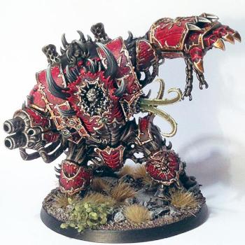 Chaos Crimson Slaughter Helbrute by DarkEyeStudios