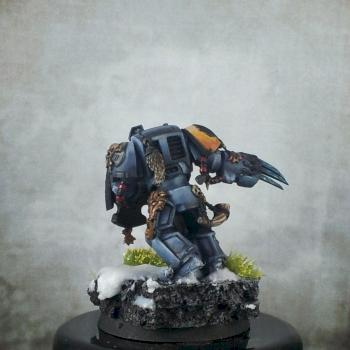 Wolf Guard in Terminator Armour - Back by TalonRaven