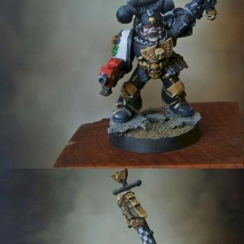 Black Templar Chaplain by Canny