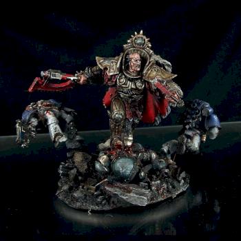 Angron Lord of the Red Sands Primarch of the World Eaters by lilloser