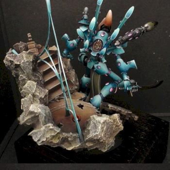 Eldar Wraithlord - Gold GD IT 2010 by julien.casses