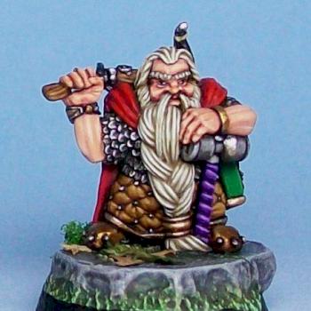 Dwarf Warrior by Oathsworn Miniatures by tidoco2222