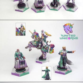 United Unicorn Dreadball Team by Wondercat