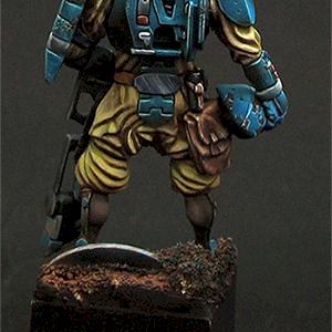 Tau --- Alien Commander 54 mm by SpFenix