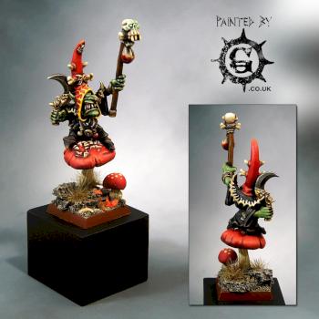 Nadsack, Night Goblin Shaman Lord by Painted By-g