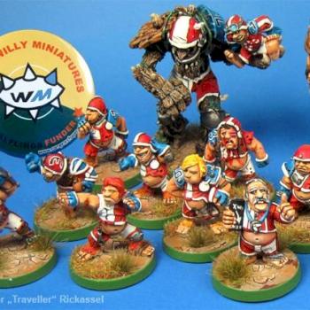 Willy Miniatures Blood Bowl / Fantasy Football Team by traveller