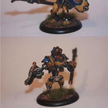 Cygnar Lancer Light Warjack by Groundchuck