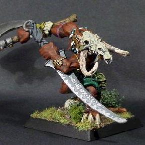 wolfen warrior by blue moon miniatures by bluemoonminiatures