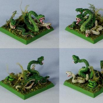 Lizardmen Jungle Swarm by Natwick