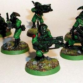 Dark'naght Sept Tau pathfinders by Kennyro