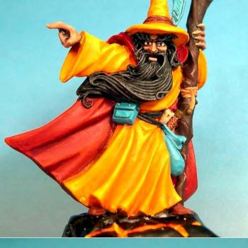 Nicodemus as Fire Wizard by KatieG