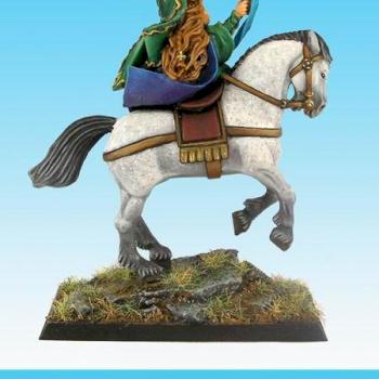 Bretonnian Damsel on horse by pucis