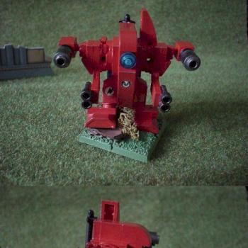 MiniBot (Blood Angels) by Firestar