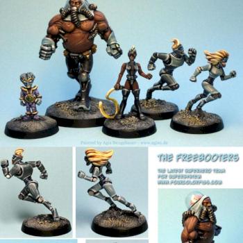 The Freebooters - Latest Superhero team for Supersystem by Agis