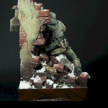 German Sniper- Stalingrad 1943 by Mauganra