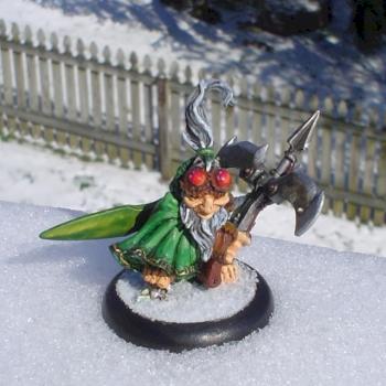 Dwarf Ranger/Thief in the Snow by cygnus46