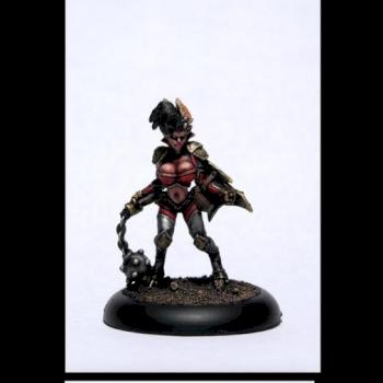 Reaper Miniatures Female Hellborn Warrior by The_Iron_Painter