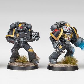 Red Scorpions - Sternguard Veterans with Veteran Sergeant Haas by d0m