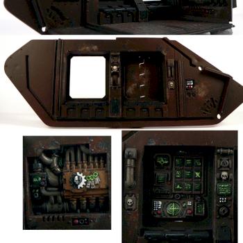 Land Raider Interior by w0rm