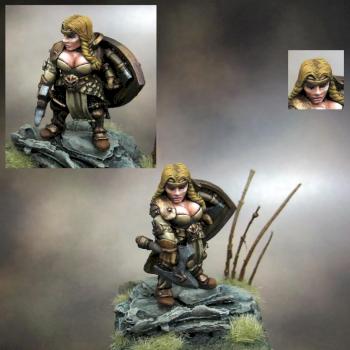 Freja Fangbreaker Female Dwarf Sergeant by Machines Are Us