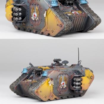 Red Scorpions - Land Raider Crusader by d0m