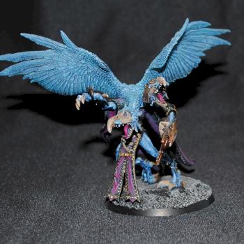 Greater Daemon of Tzeentch by bobsacks